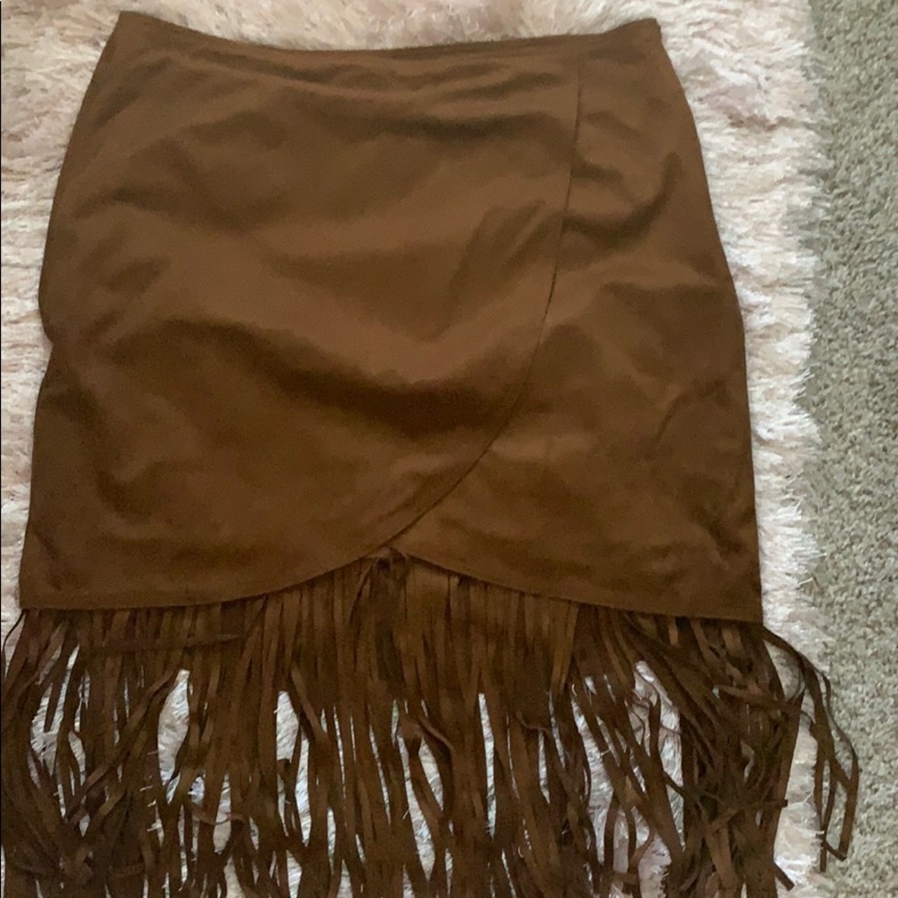 Fringe skirt